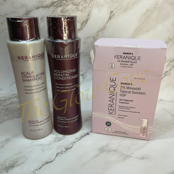Keranique Hair Care & Regrowth Essentials – Bundle 🌸 - Picture 1 of 4